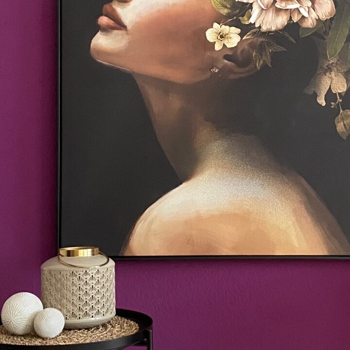 Wandfarbe Violett - Maler Cavallo